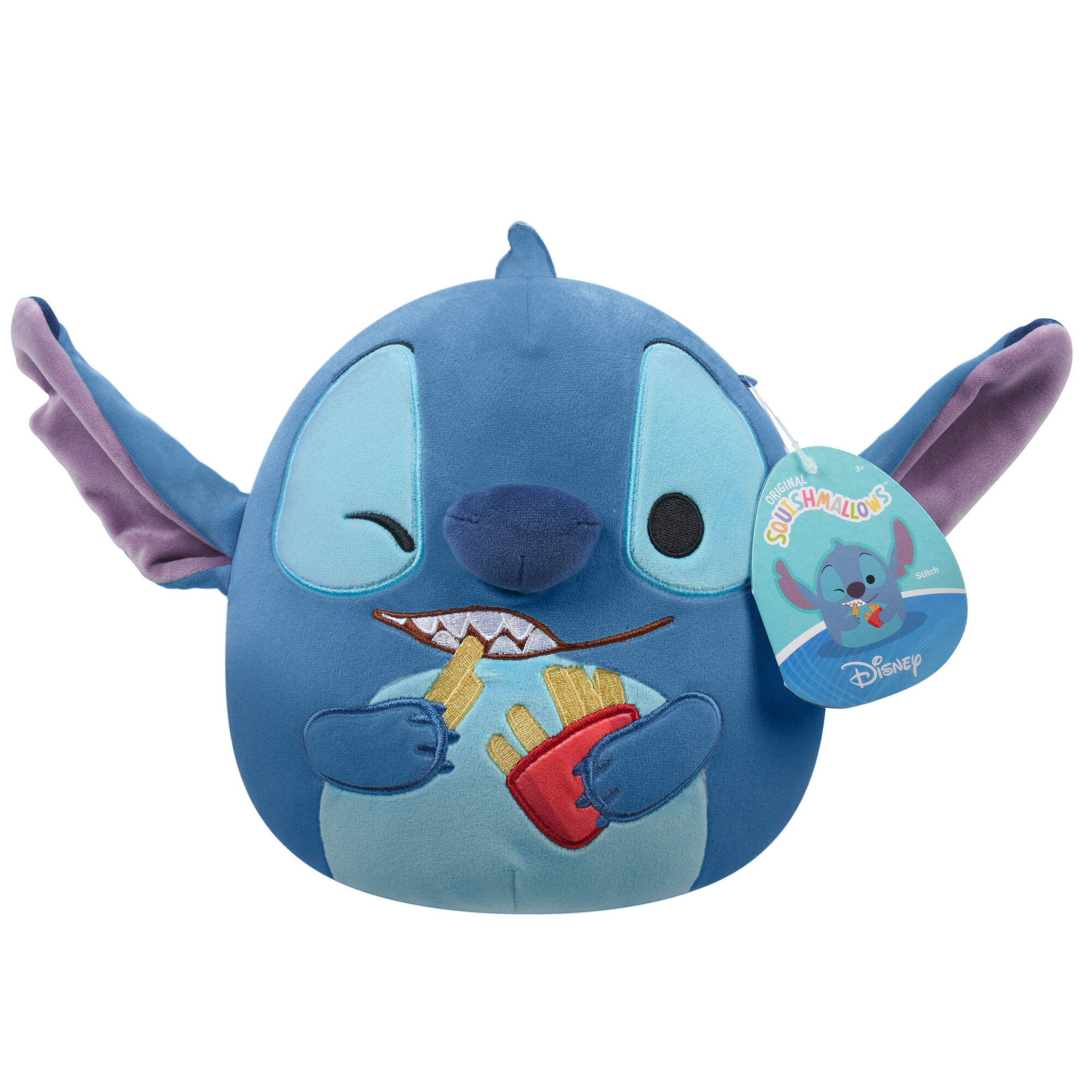 Peluche Stitch con Papas Fritas SQUISHMALLOWS 16cm