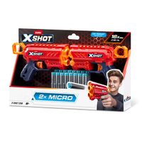 Pack X2 Lanzadores de Dardos Micro X-SHOT