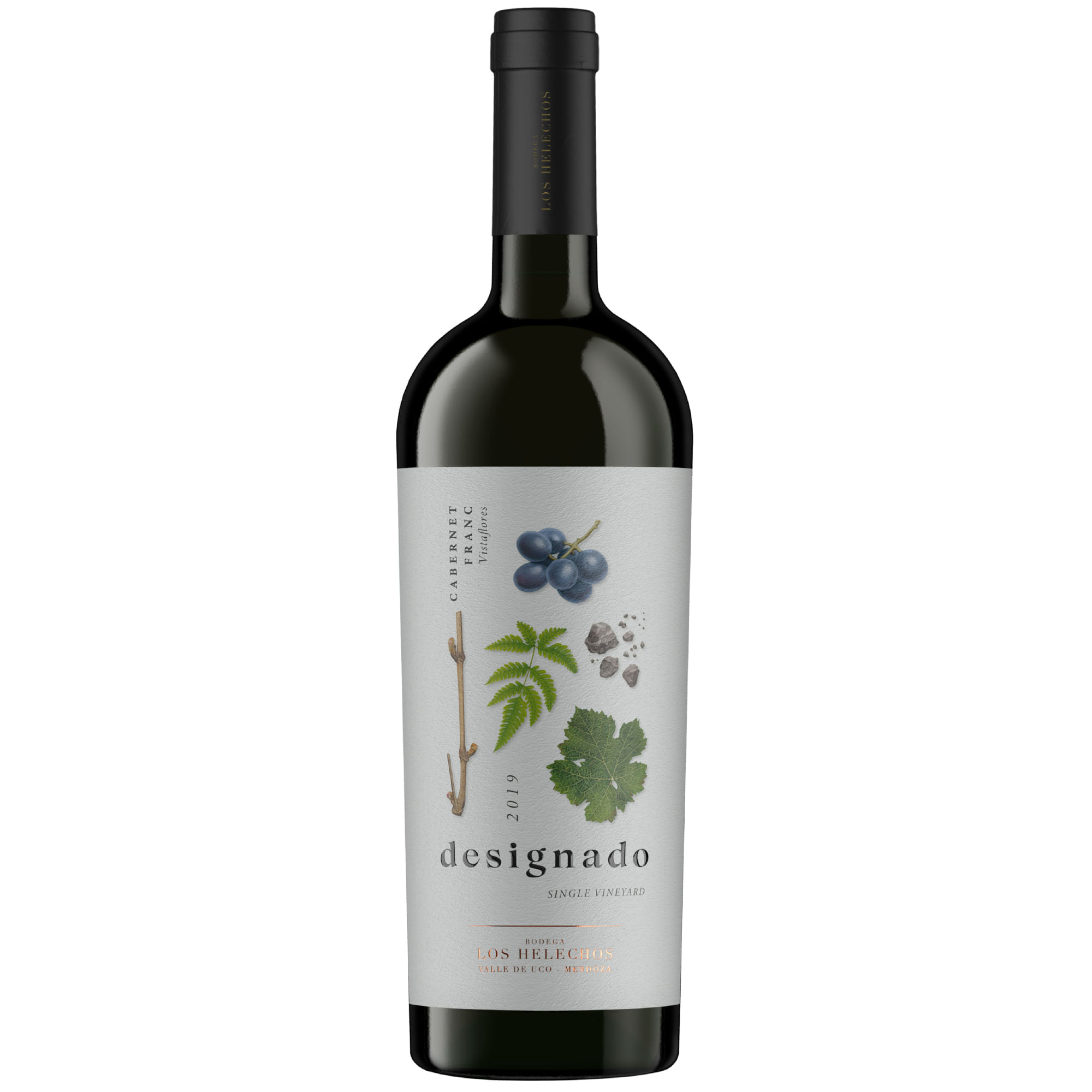 Vino Tinto LOS HELECHOS Cabernet Franc Botella 750ml