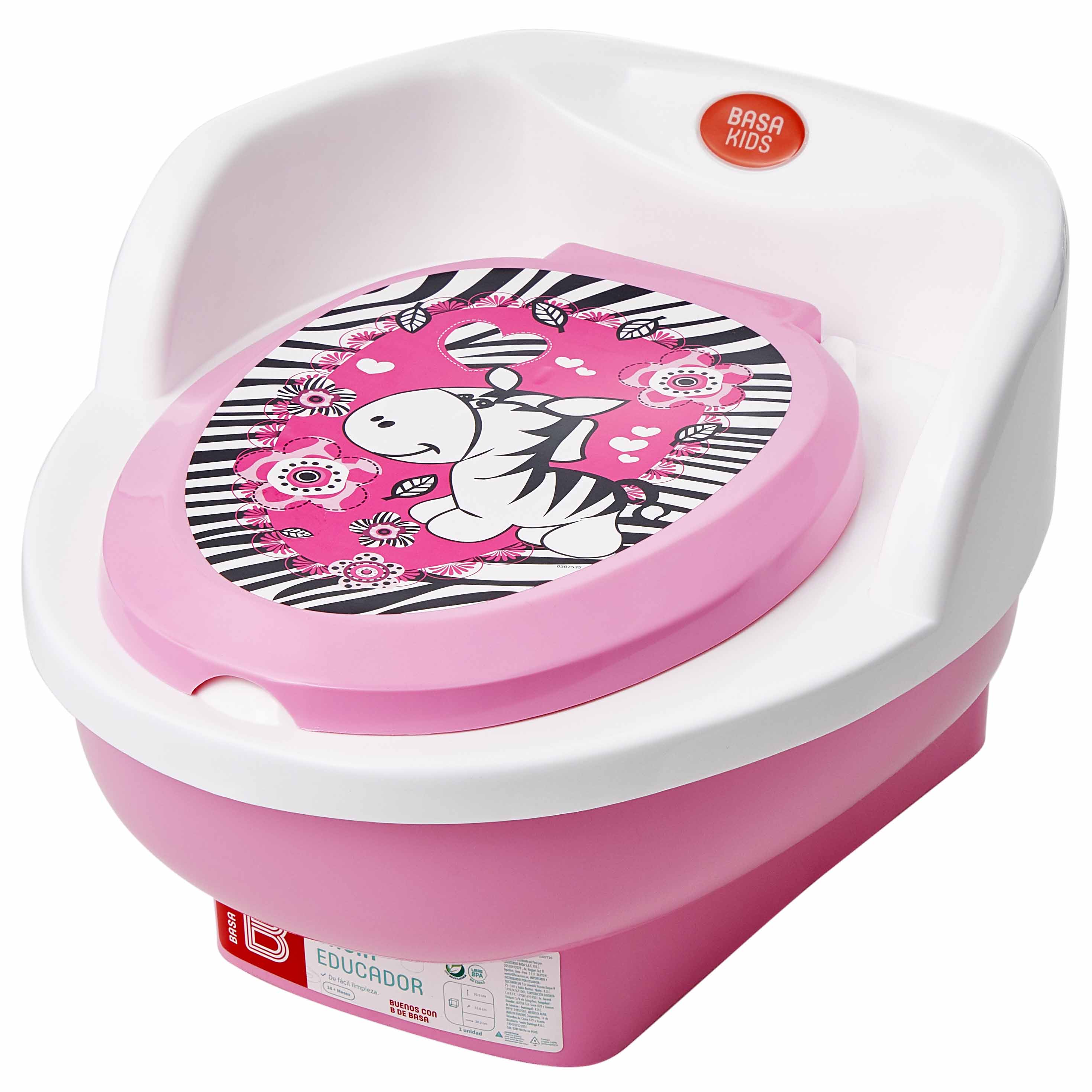 Bacín Educador Baby Niña BASA