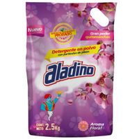 Detergente en Polvo Partículas de Jabón ALADINO Bolsa 2.5kg