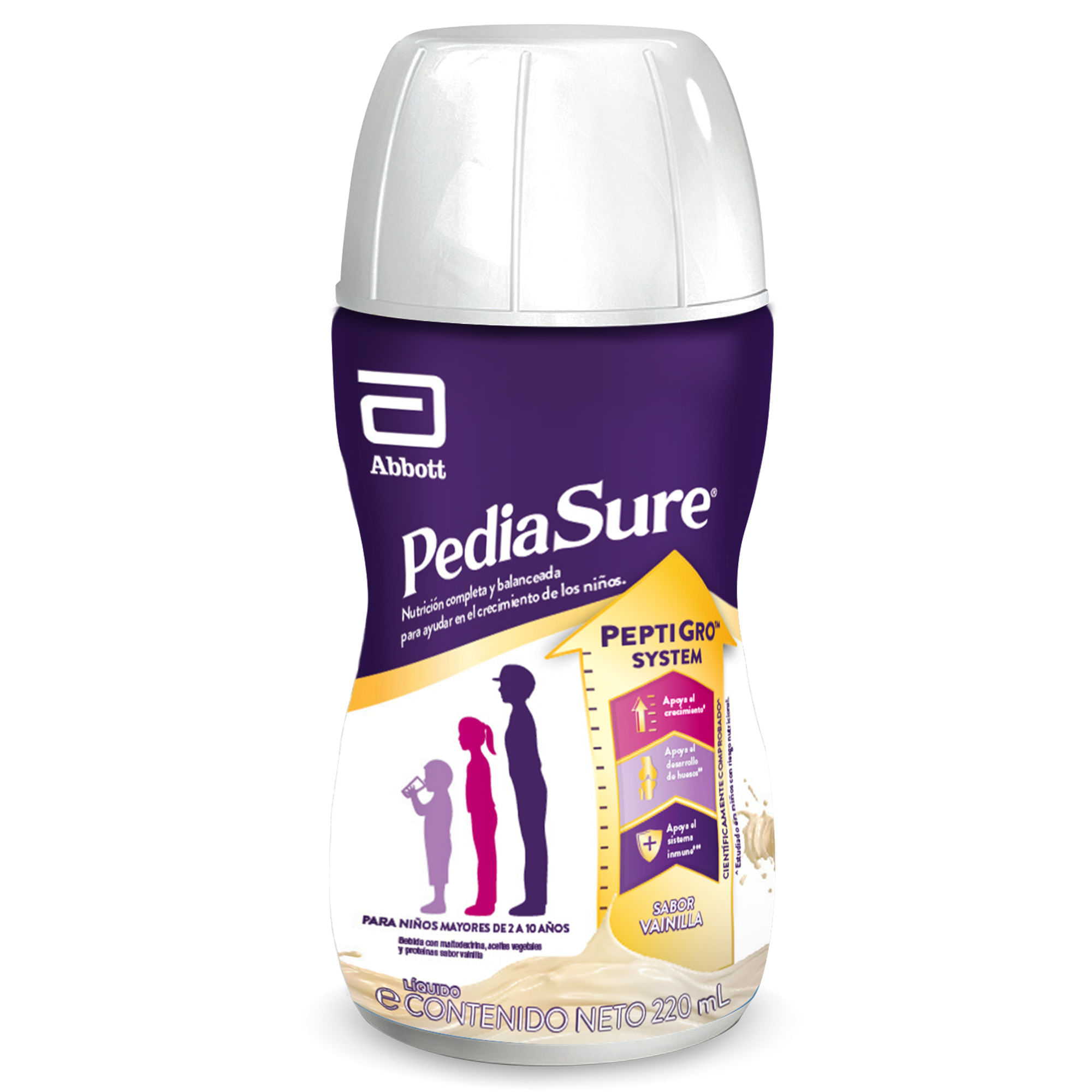 Alimento Nutricional PEDIASURE Vainilla Botella 220ml