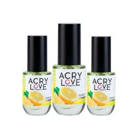 Aceite para cutícula 14ml Yellow Lemon - Acrylove 3 unid