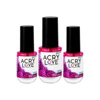 Aceite para cutícula 14ml Pineaple Pink - Acrylove 3 unid