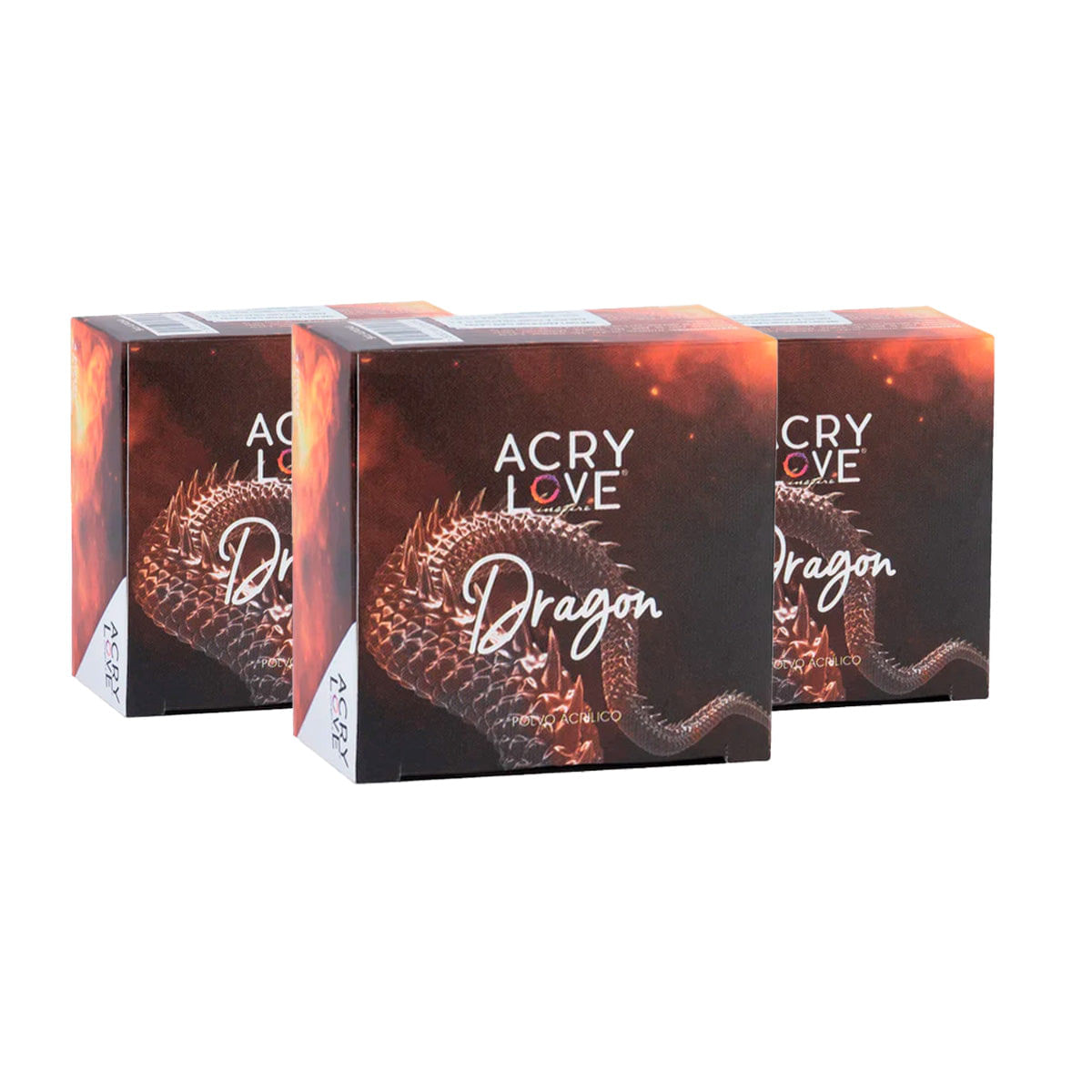 ACRYLOVE COLECCION DRAGON 4PZ 7G - 3 UNID