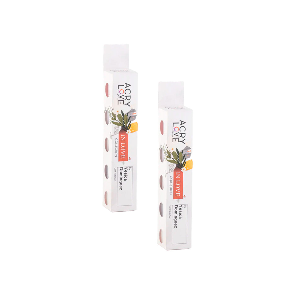 ACRYLOVE COLECCION IN LOVE 5PZ 7G - 2 UNID