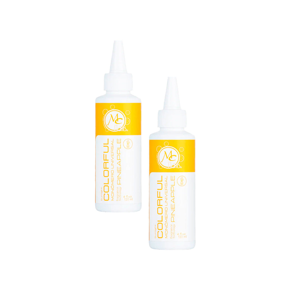 MC NAILS MONOMERO PINEAPPLE 4OZ - 2 UNID