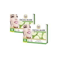 Mascarilla Pepino Y Ácido Hialurónico x 10unds - Nevada 2und
