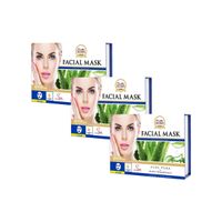Mascarilla Aloe Vera Y Ácido Hialurónico - Nevada 3und