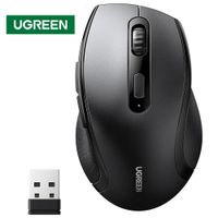 Mouse Inalambrico Ergonomico UGREEN 1600 DPI USB 2.4GHz 10 Mts