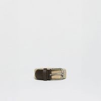 Correa Sfera Hombre Trenzado Elástico Beige
