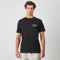 Polo Aereal Hombre Negro2