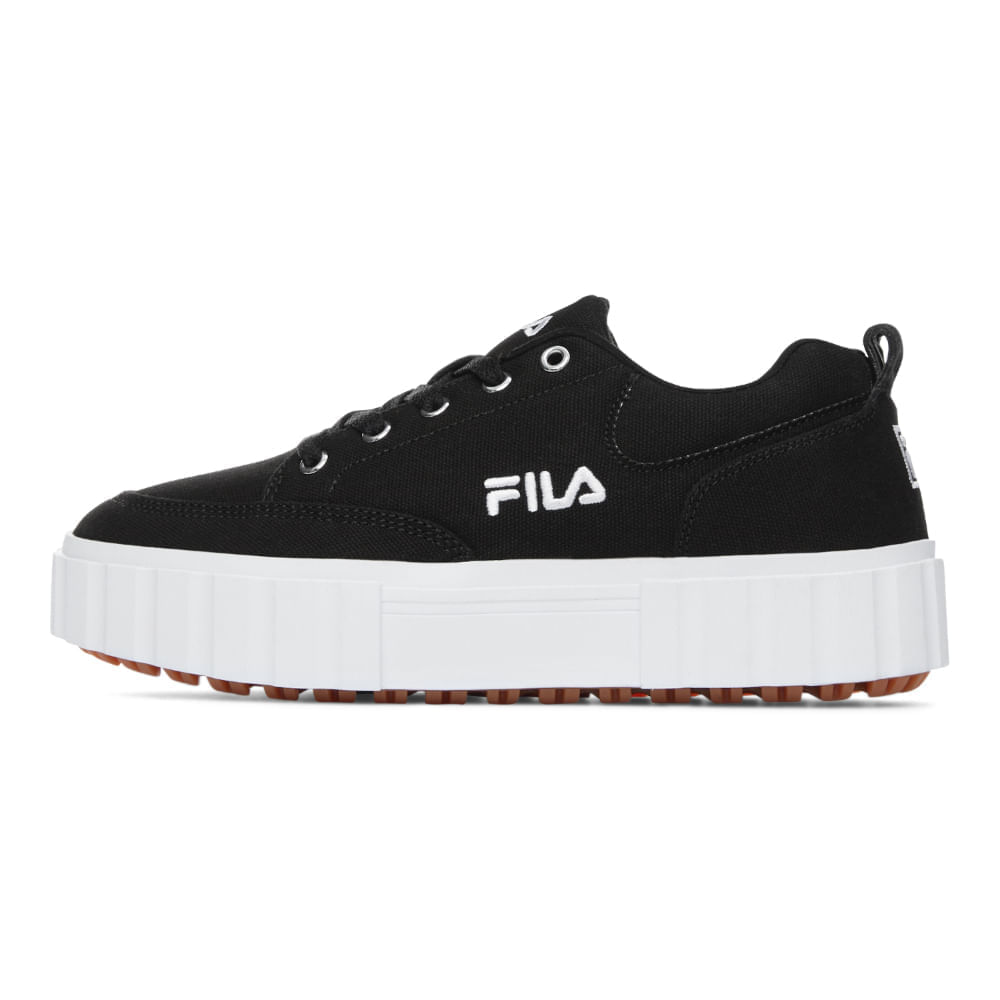 Zapatillas Urbanas Fila Mujer Sandblast Low Negro 5Cm00967-013 Negro