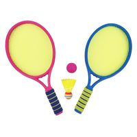 Juego 2 En 1 Playspot De Tenis Y Bádminton
