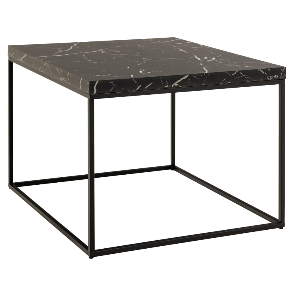 Mesa De Centro Dani Cuadrada Negro