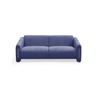 Sofa Serena 3 Cuerpos Azul