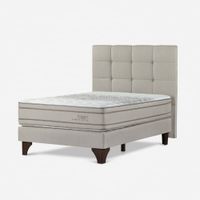 Dormitorio Europea Tempo Plus 2 Plazas Issey Niebla