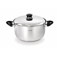 Olla de Acero Inoxidable N°26 con Fondo Difusor 7.5L - Record- 10116020
