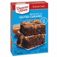 Mezcla para Preparar Torta DUNCAN Hines Brownie Mix Caramel Caja 498g