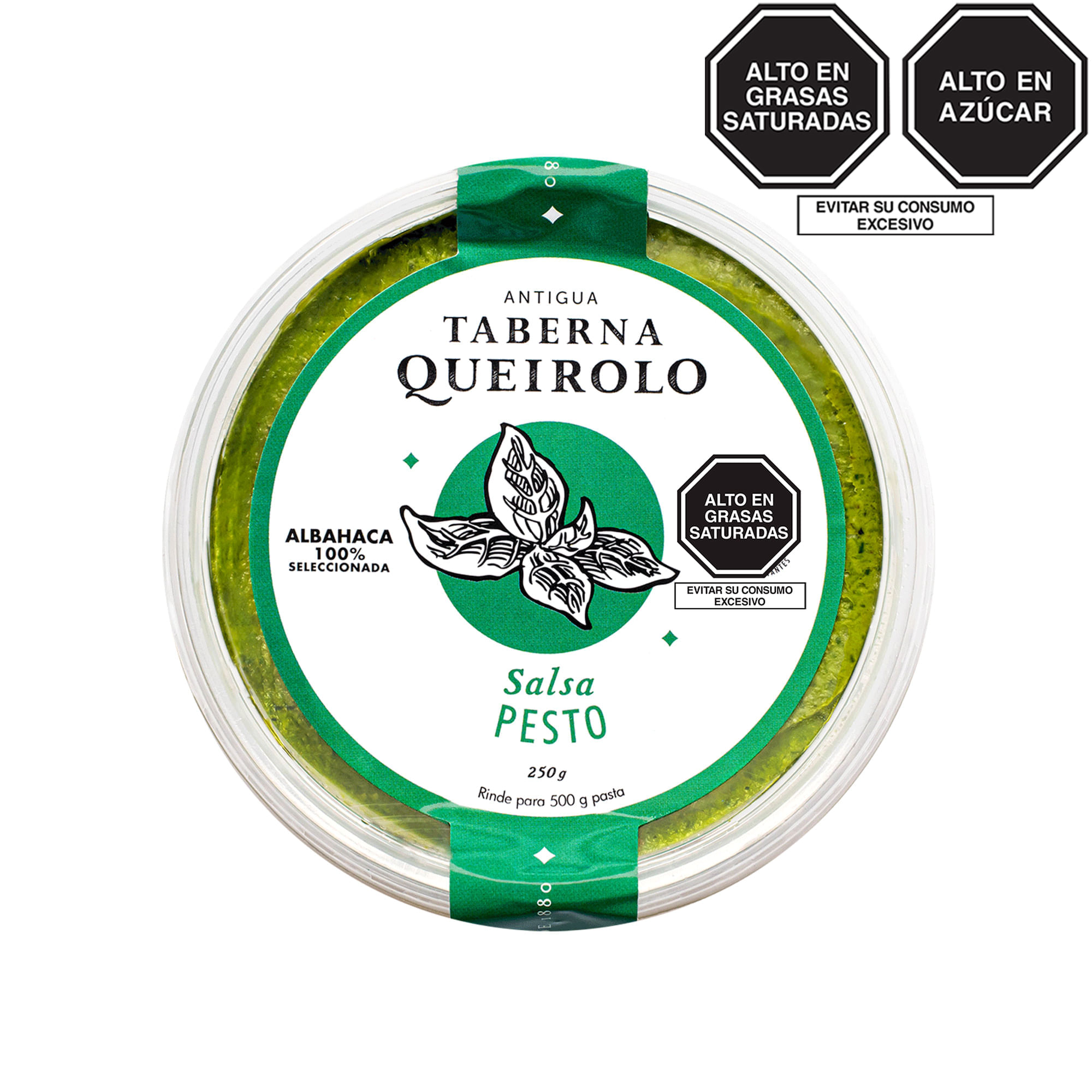 Salsa Pesto ANTIGUA TABERNA QUEIROLO Caja 250g