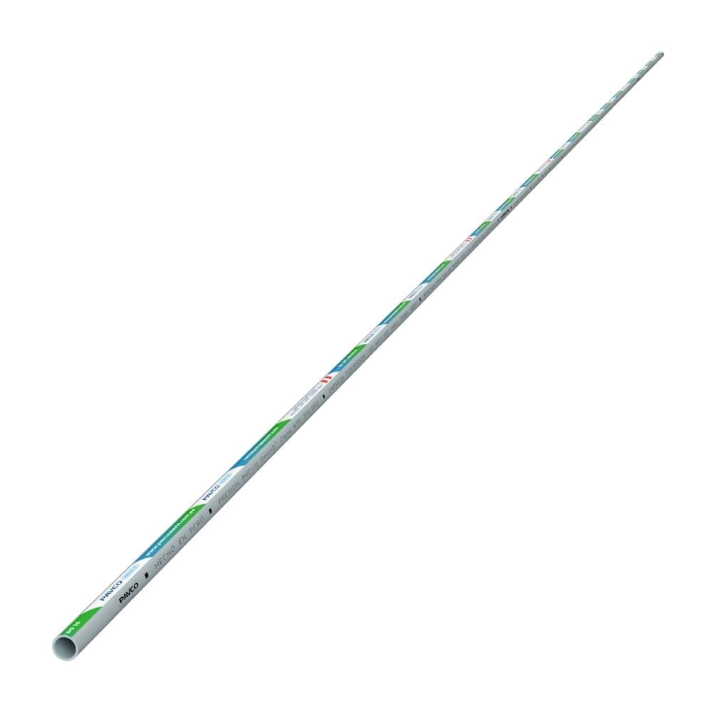 Tubo 1/2"" 5m agua fría con rosca Plastica