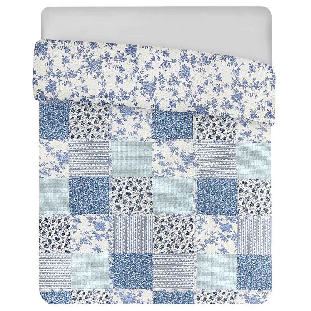 Cubrecama VIVA HOME 1.5 Plazas Dis4 Patchwork