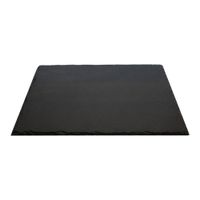Plato Cuadrado WAYU Piedra Pizarra 25cm