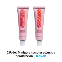 Faded Mini para manchas oscuras y decoloración Topicals 15ml 2 Unidades