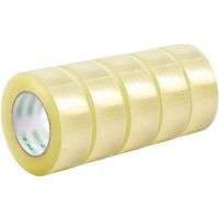 Cinta de embalaje adhesivo de carton 100 Yardas - Pack 6
