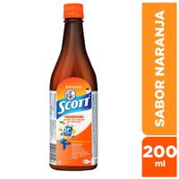 Emulsión Scott DHA EPA Sabor Naranja