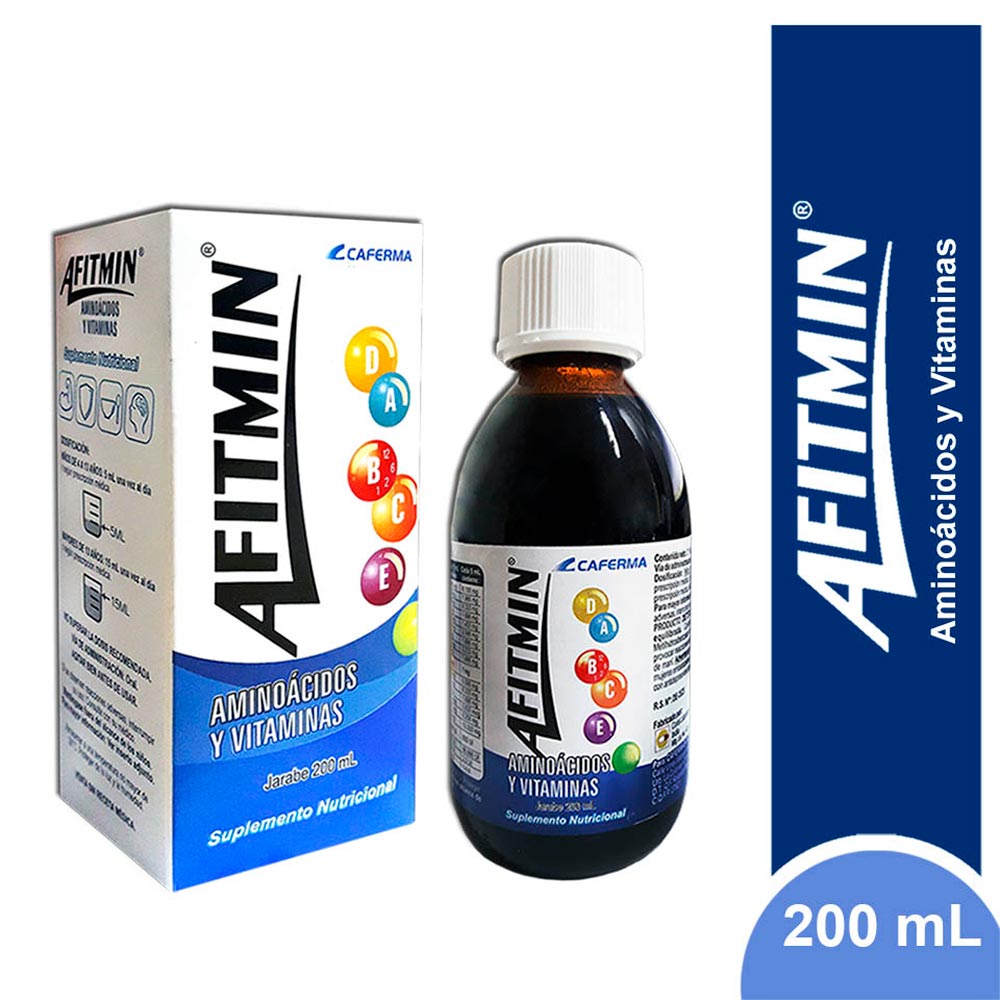 Afitmin Jarabe Suplemento nutricional