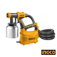 PISTOLA PARA PINTAR 550W ELECTRICA COMPRENSORA 800ML INGCO - TANQUE DE ALUMINIO