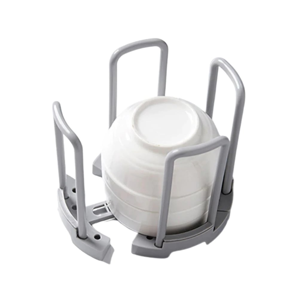Set 2 de Escurridores de platos Extensible de Cocina Para Fregadero 10 cm Gris