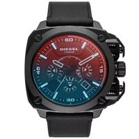 Reloj Diesel BAMF DZ7448 Fecha Cronómetro Acero Inoxidable Cristal Iridiscente
