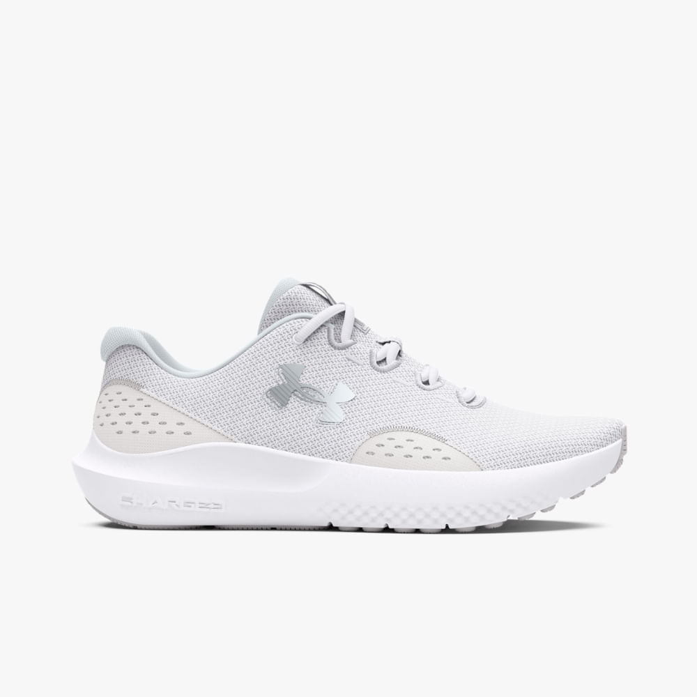 Zapatillas Running Under Armour Mujer W Charged Surge 4-Wht 3027007-100 Blanco