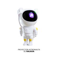 PROYECTOR PARLANTE BLUETOOTH DE LUZ NOCTURNA ASTRONAUTAS