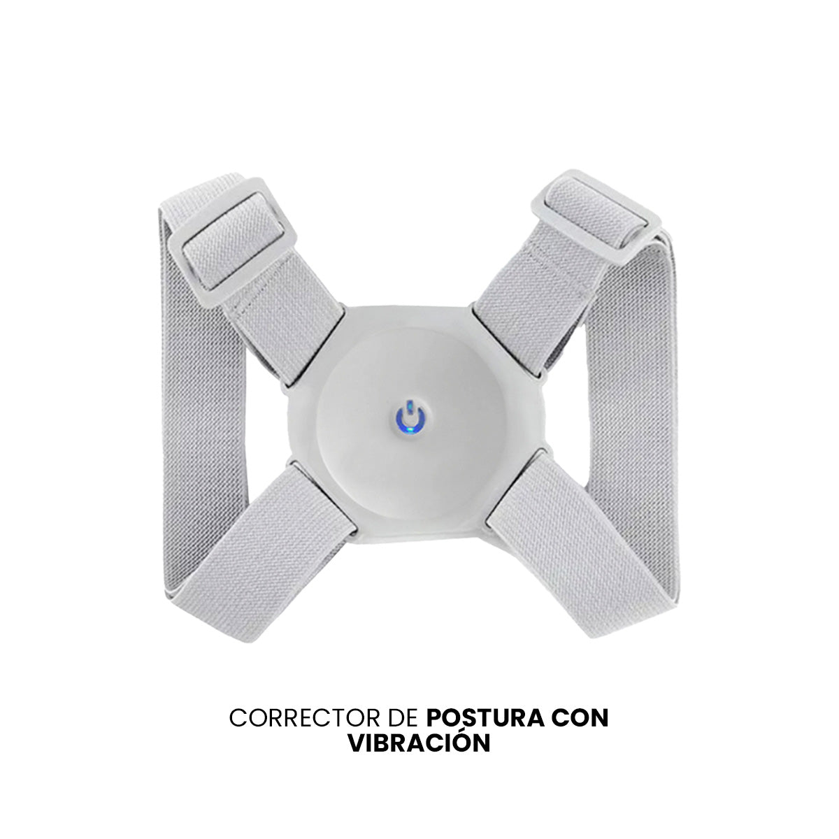 CORRECTOR DE POSTURA CON VIBRACIÓN PLOMO