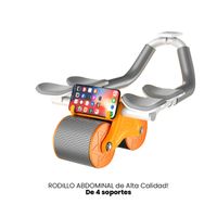 RODILLO ABDOMINAL DE 4 SOPORTES