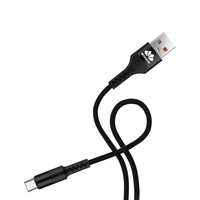 CABLE PARA CELULAR TIPO C A USB AA-625 MOVISUN NEGRO