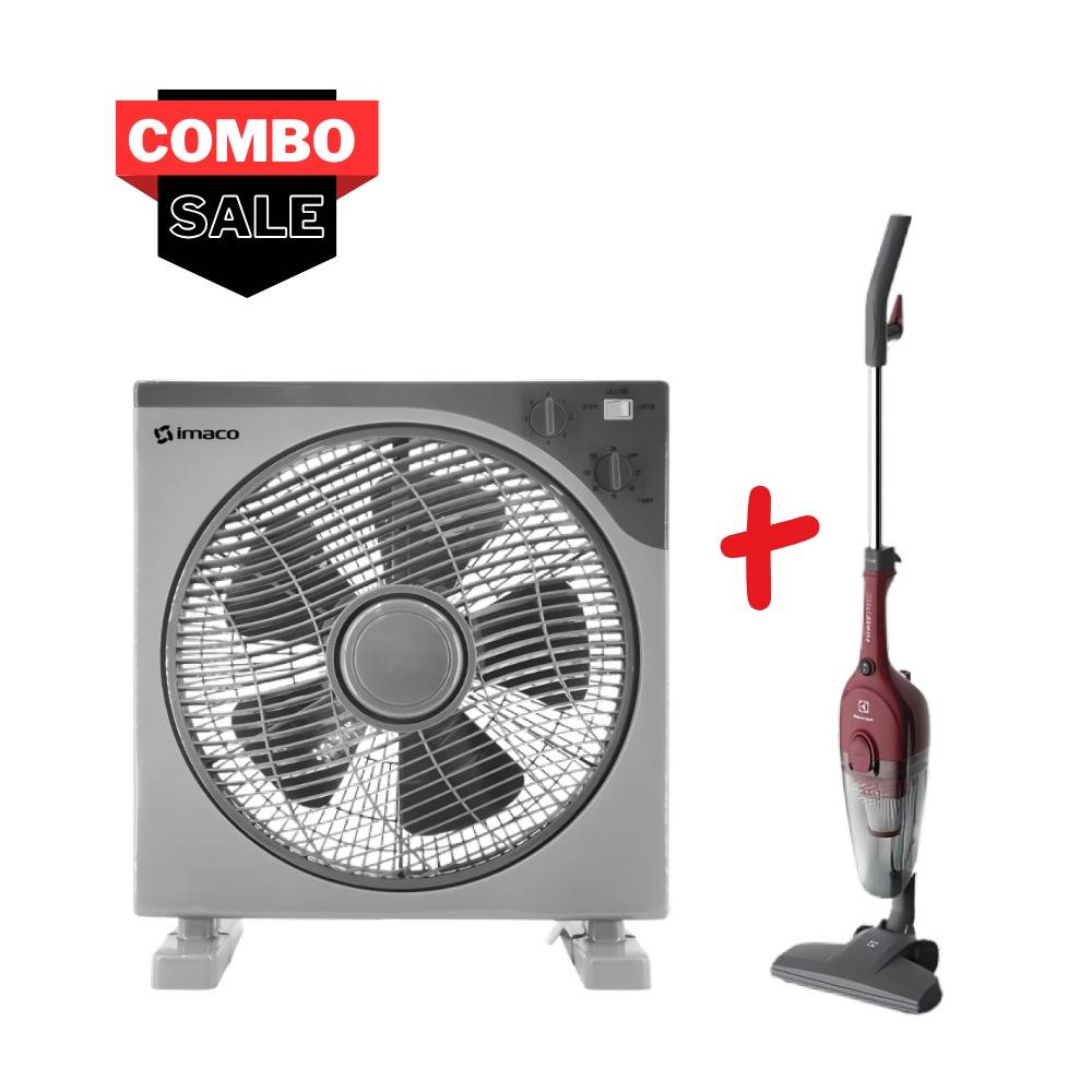 COMBO Ventilador IVA13 Imaco + Aspiradora Electrolux STK13 - MEGA IMPORT