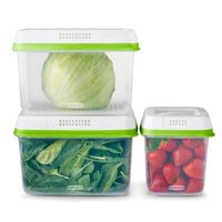 Juego de 3 Contenedores Rubbermaid 2114817