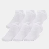 Media Deportiva Under Armour Essential Cushion 1387057-100 Blanco