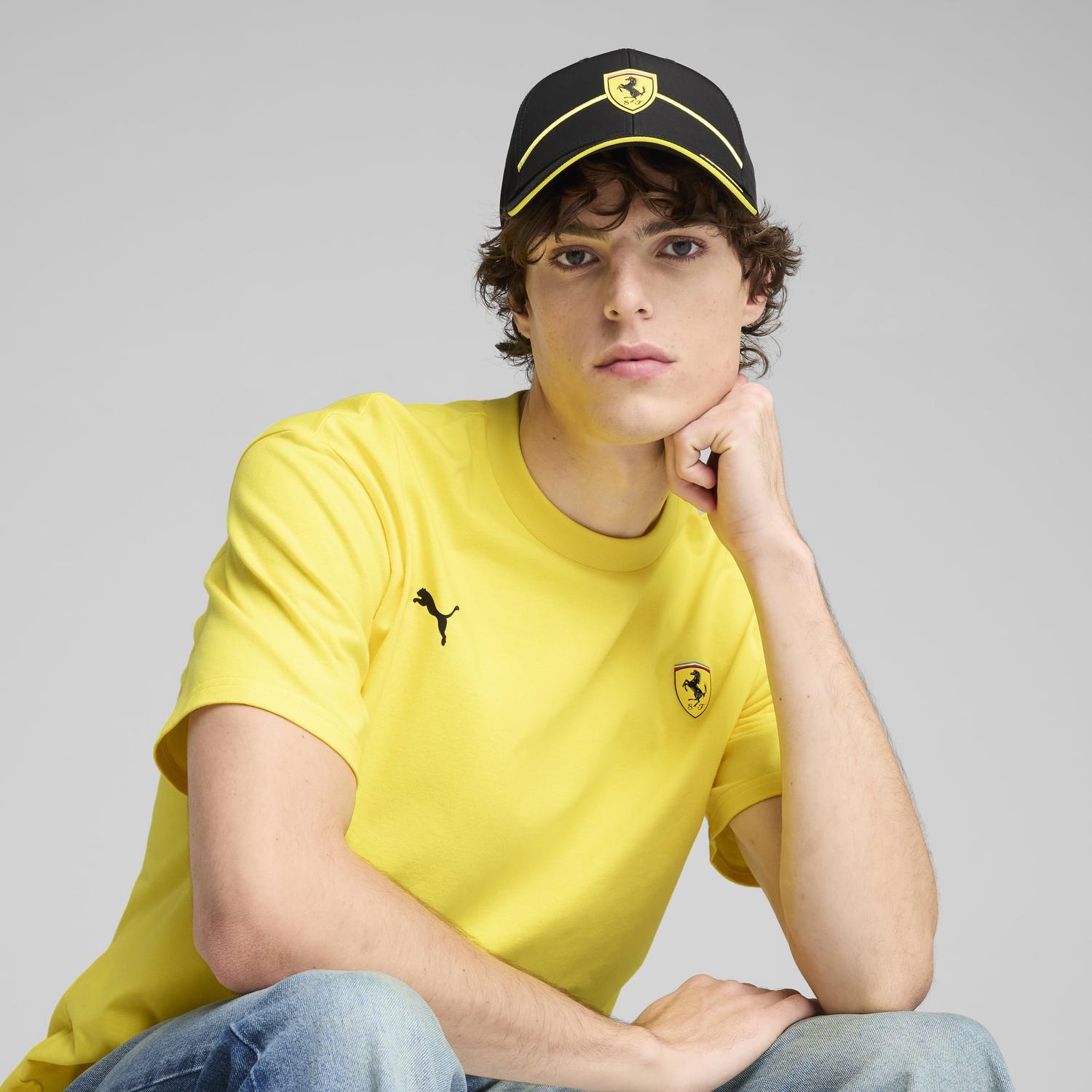 Gorra Deportiva Puma Ferrari Race Bb Cap 026077 02 Negro