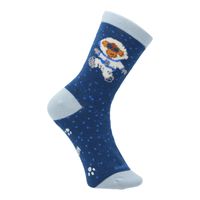 Medias Para Niño Algodón/Elastano Monkey Azul Hush Puppies