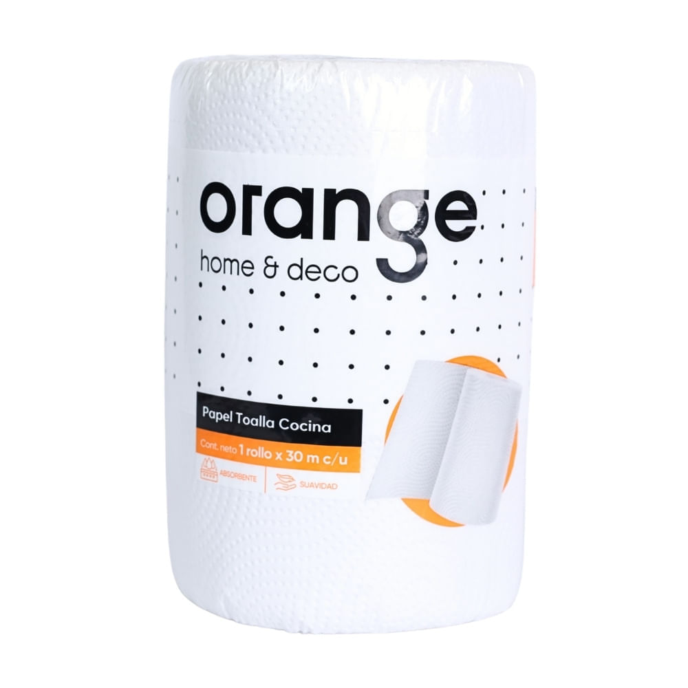 Papel Toalla Cocina Orange 30mt Orange
