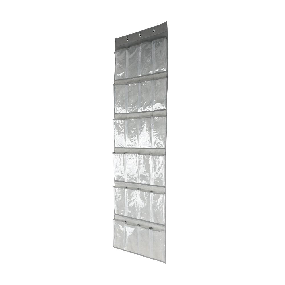 Organizador Colgante para Zapatos 20 Bolsillos Gris Orange