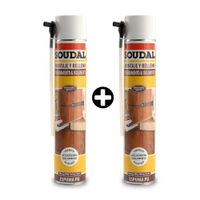 COMBO Soudal: 2 Espumas de poliuretano 750ml