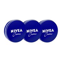 Crema Humectante NIVEA Multipropósito - Lata 400ml (x3)
