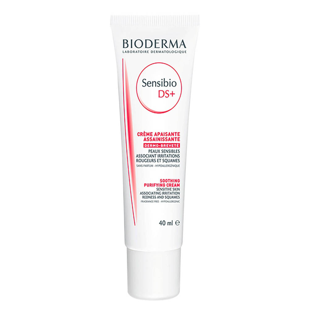 Crema para Piel Sensible Sensibio DS+ Bioderma - Tubo 40 ML