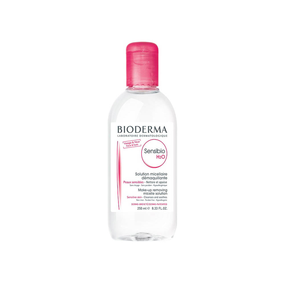 Solución Micelar Sensibio H2O Bioderma - Frasco 250 ML